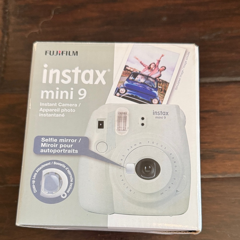 Fujifilm Instax Mini 9 Smoky white Instant Camera